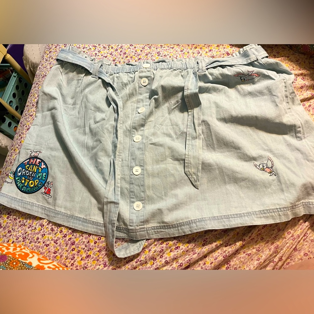 NWT Denim Cinderella Icon Skirt
